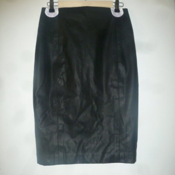 Express “leather” midi pencil skirt. Size 6 - Picture 7 of 13